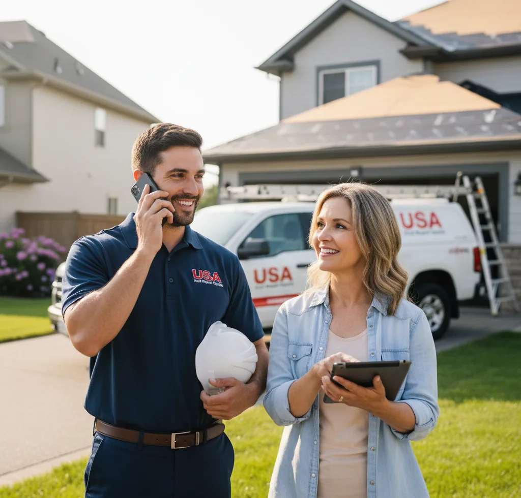 USA Roof Repair Experts customer support in Kahuku